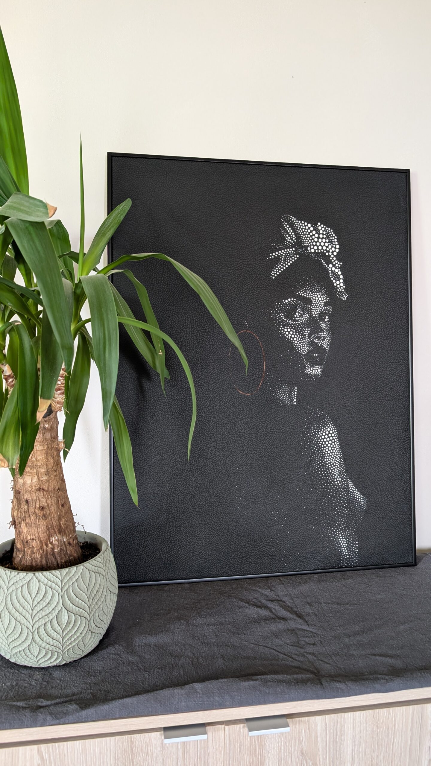 auto draft Eclat de charme - pointillisme de cuir